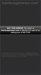Mobile Screenshot of booking.hamburgairways.com